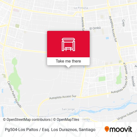 Mapa de Pg504-Los Paltos / Esq. Los Duraznos