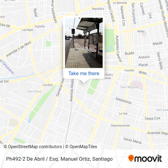 Ph492-2 De Abril / Esq. Manuel Ortiz map