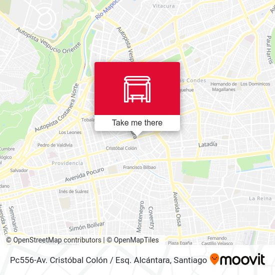 Pc556-Av. Cristóbal Colón / Esq. Alcántara map