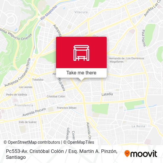 Mapa de Pc553-Av. Cristóbal Colón / Esq. Martín A. Pinzón