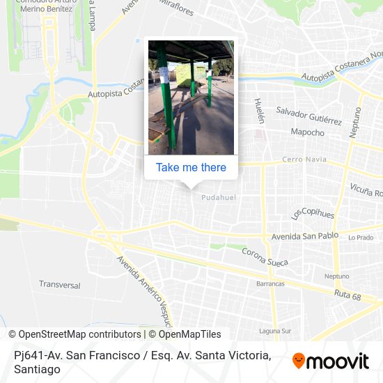 Pj641-Av. San Francisco / Esq. Av. Santa Victoria map