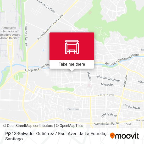 Mapa de Pj313-Salvador Gutiérrez / Esq. Avenida La Estrella