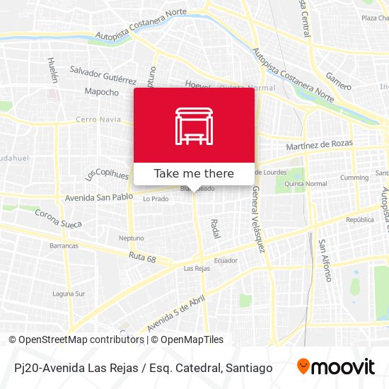 Pj20-Avenida Las Rejas / Esq. Catedral map