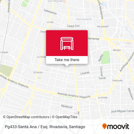 Pg433-Santa Ana / Esq. Rivadavia map