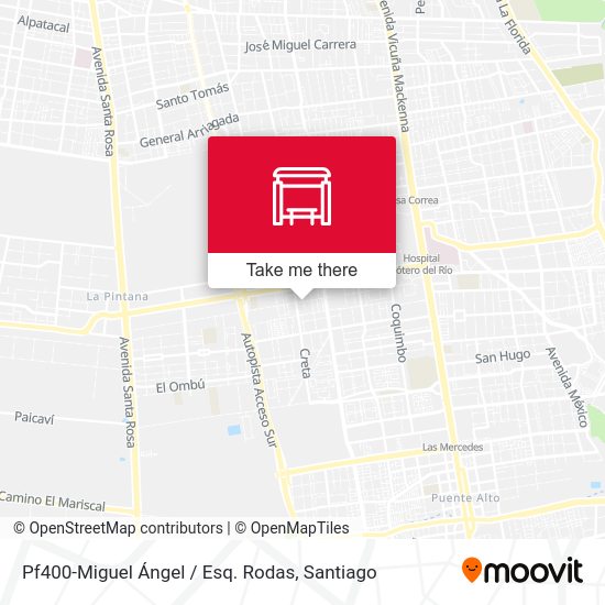 Pf400-Miguel Ángel / Esq. Rodas map
