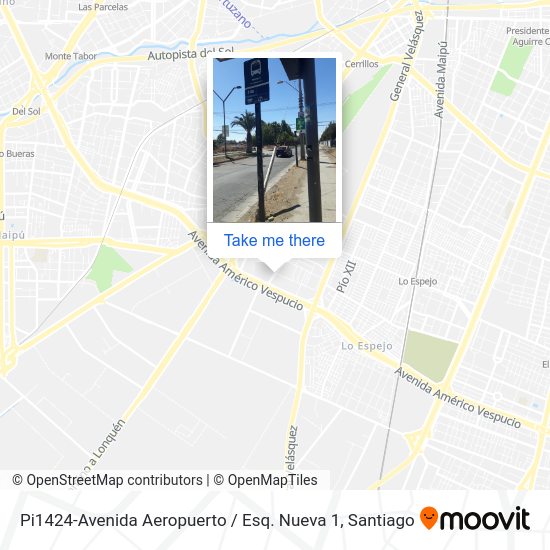 Mapa de Pi1424-Avenida Aeropuerto / Esq. Nueva 1