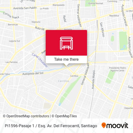 Mapa de Pi1596-Pasaje 1 / Esq. Av. Del Ferrocarril
