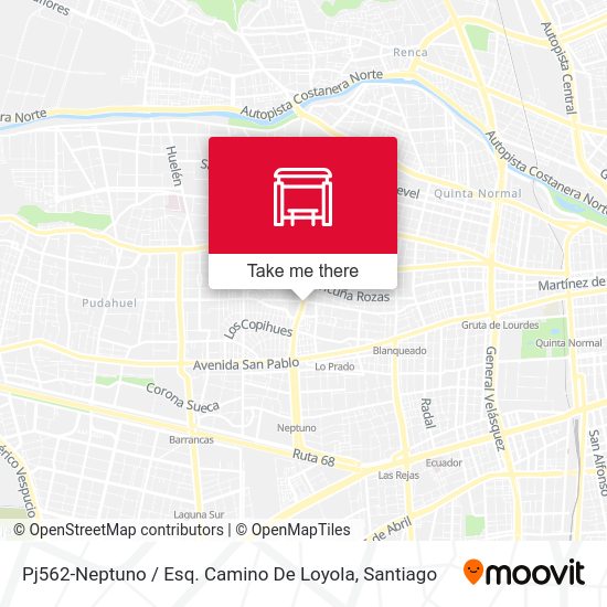 Pj562-Neptuno / Esq. Camino De Loyola map