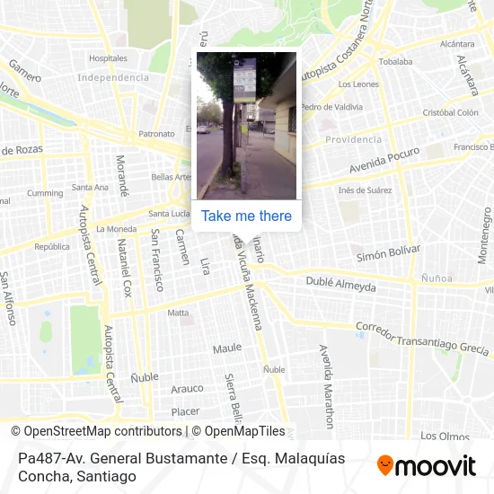 Pa487-Av. General Bustamante / Esq. Malaquías Concha map