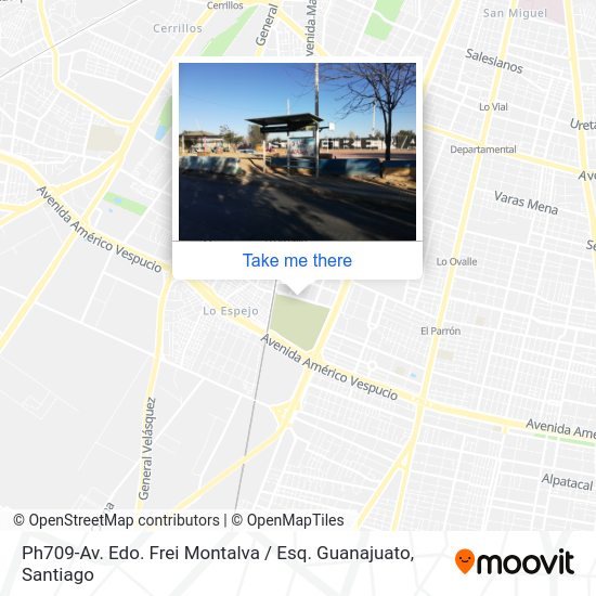 Ph709-Av. Edo. Frei Montalva / Esq. Guanajuato map