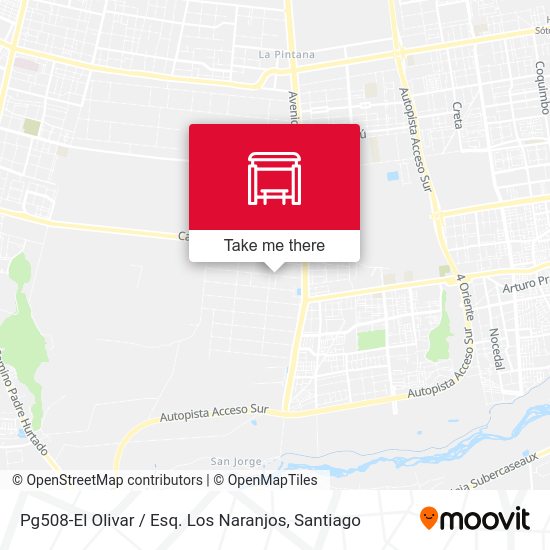 Mapa de Pg508-El Olivar / Esq. Los Naranjos