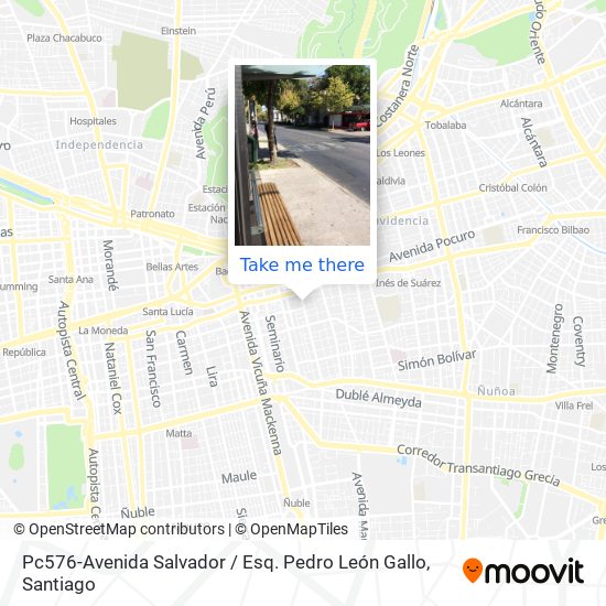 Pc576-Avenida Salvador / Esq. Pedro León Gallo map