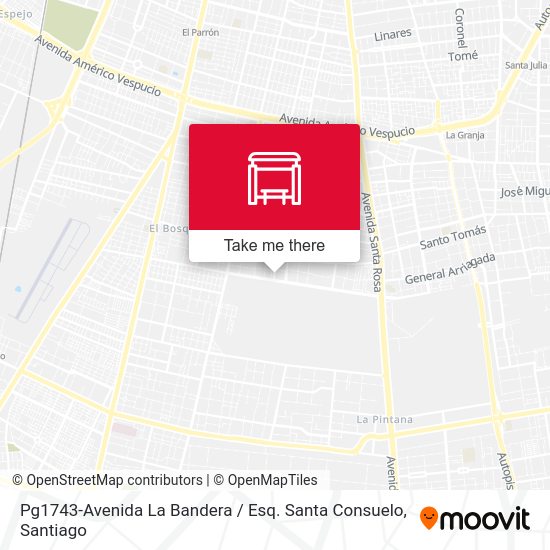 Pg1743-Avenida La Bandera / Esq. Santa Consuelo map