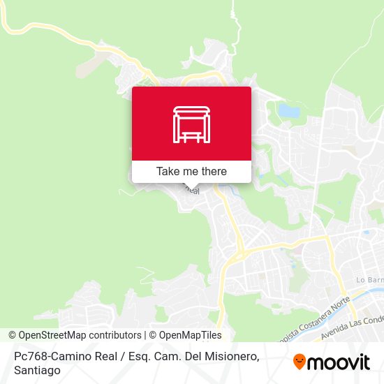 Pc768-Camino Real / Esq. Cam. Del Misionero map