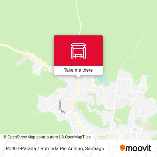 Pc907-Parada / Rotonda Pie Andino map