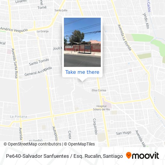 Pe640-Salvador Sanfuentes / Esq. Rucalin map