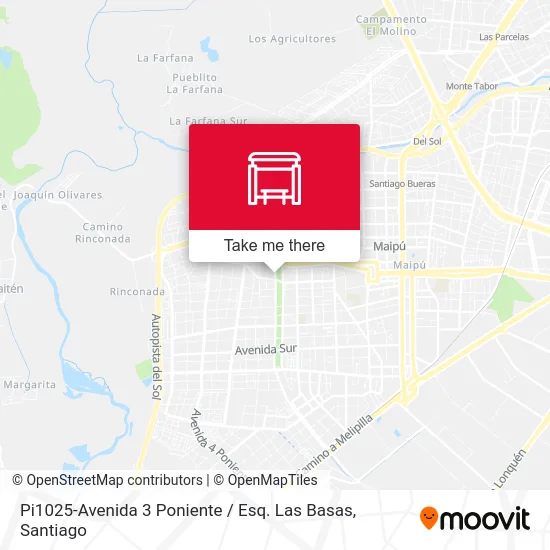 Pi1025-Avenida 3 Poniente / Esq. Las Basas map