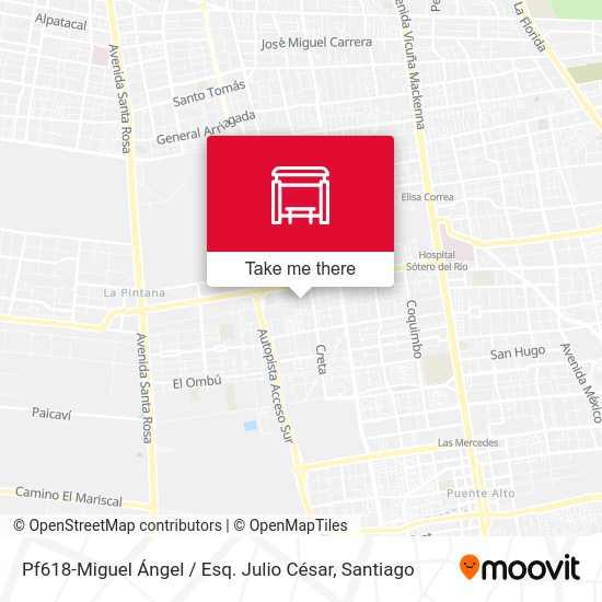 Pf618-Miguel Ángel / Esq. Julio César map