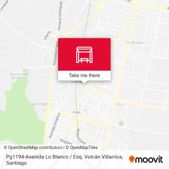 Pg1194-Avenida Lo Blanco / Esq. Volcán Villarrica map