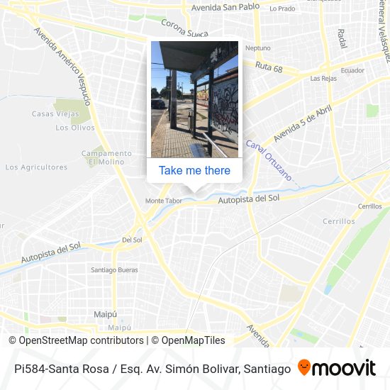 Pi584-Santa Rosa / Esq. Av. Simón Bolivar map