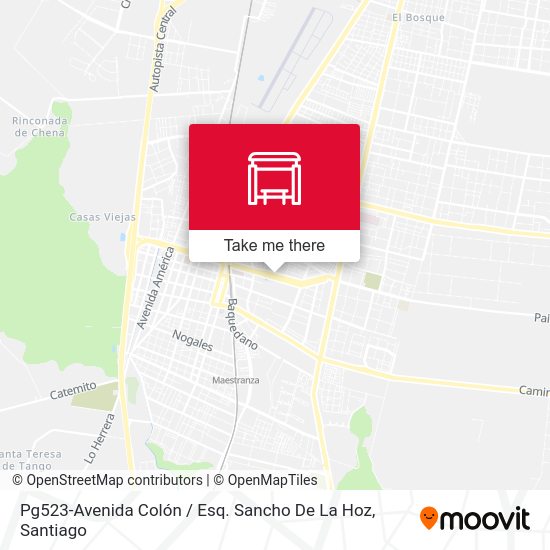 Mapa de Pg523-Avenida Colón / Esq. Sancho De La Hoz