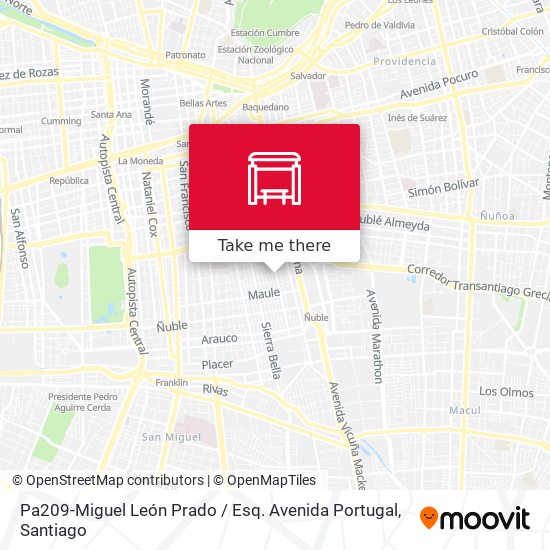 Pa209-Miguel León Prado / Esq. Avenida Portugal map