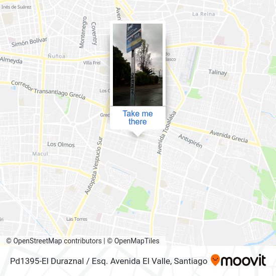Mapa de Pd1395-El Duraznal / Esq. Avenida El Valle