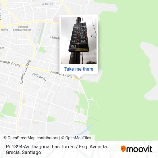 Pd1394-Av. Diagonal Las Torres / Esq. Avenida Grecia map