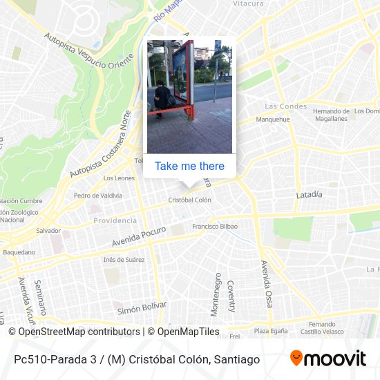 Mapa de Pc510-Parada 3 / (M) Cristóbal Colón