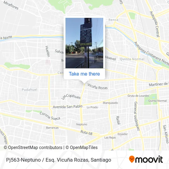 Pj563-Neptuno / Esq. Vicuña Rozas map