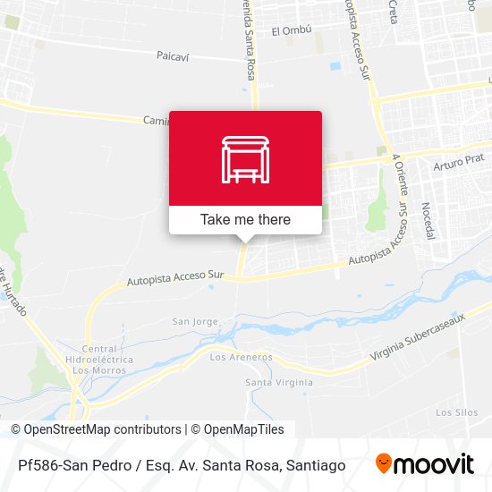 Pf586-San Pedro / Esq. Av. Santa Rosa map