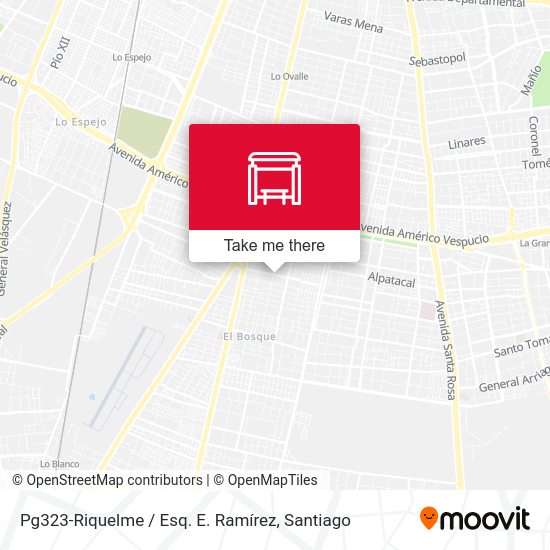 Mapa de Pg323-Riquelme / Esq. E. Ramírez