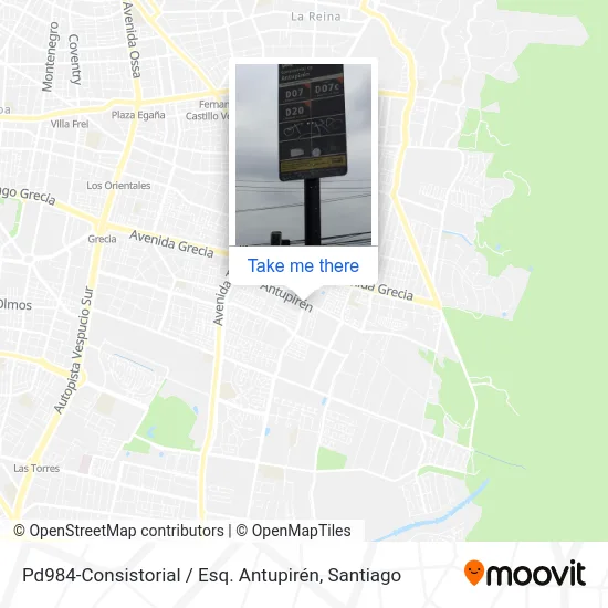 Pd984-Consistorial / Esq. Antupirén map