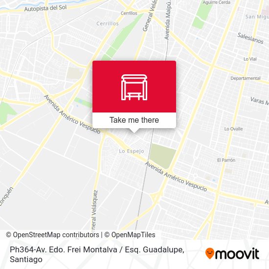 Mapa de Ph364-Av. Edo. Frei Montalva / Esq. Guadalupe