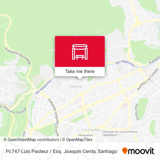 Pc747-Luis Pasteur / Esq. Joaquín Cerda map