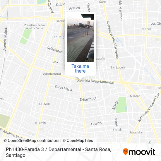 Ph1430-Parada 3 / Departamental - Santa Rosa map