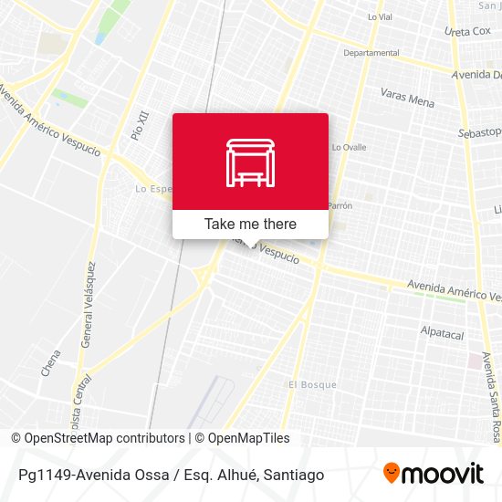 Pg1149-Avenida Ossa / Esq. Alhué map