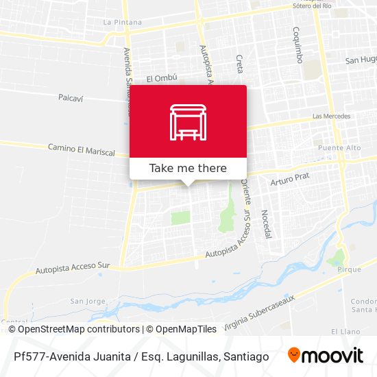 Pf577-Avenida Juanita / Esq. Lagunillas map