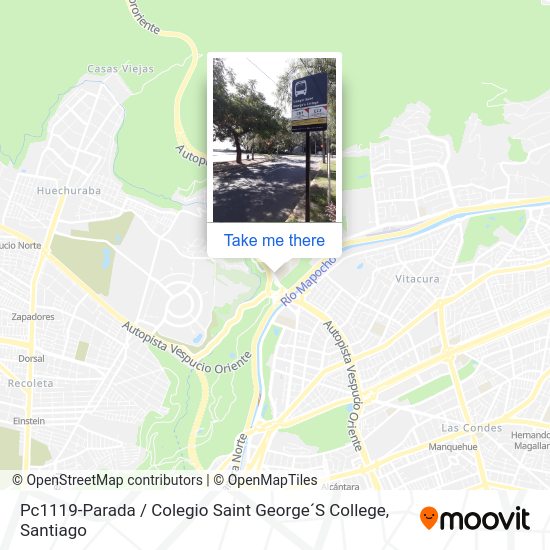 Pc1119-Parada / Colegio Saint George´S College map