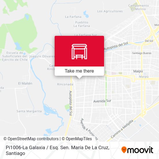 Mapa de Pi1006-La Galaxia / Esq. Sen. María De La Cruz