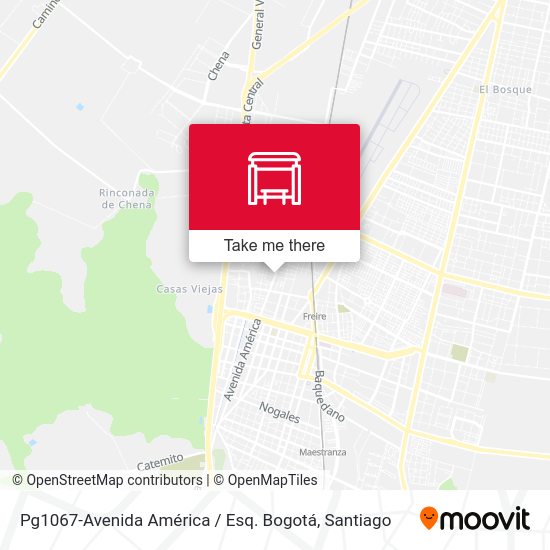 Pg1067-Avenida América / Esq. Bogotá map