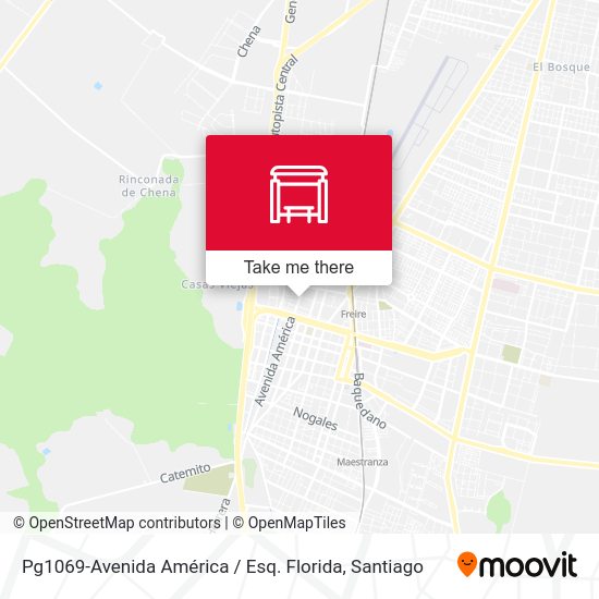 Pg1069-Avenida América / Esq. Florida map