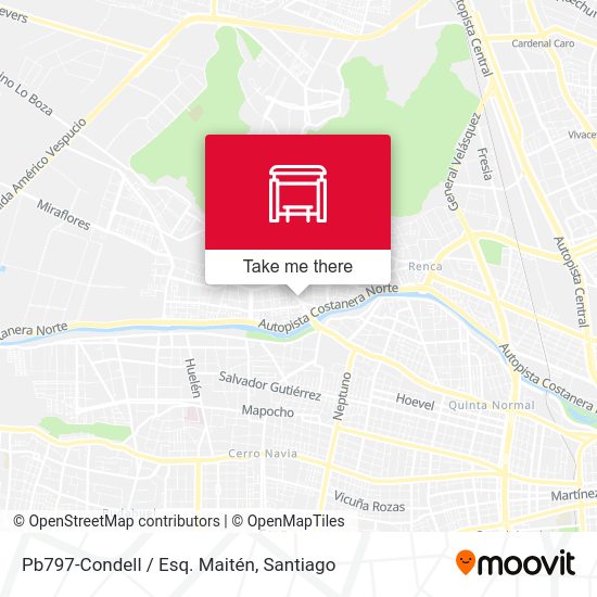 Mapa de Pb797-Condell / Esq. Maitén