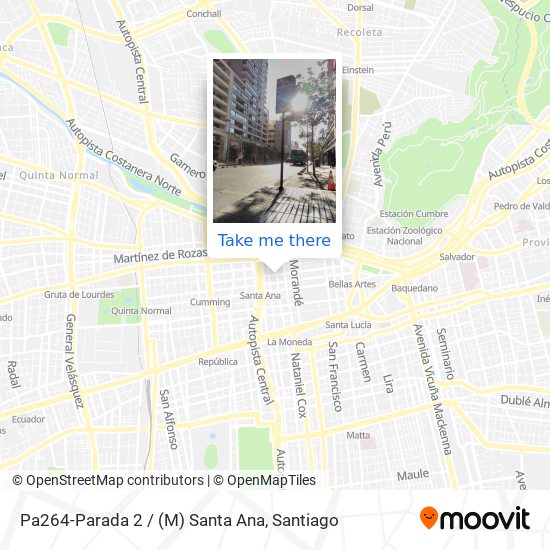 Pa264-Parada 2 / (M) Santa Ana map