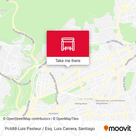 Pc688-Luis Pasteur / Esq. Luis Carrera map