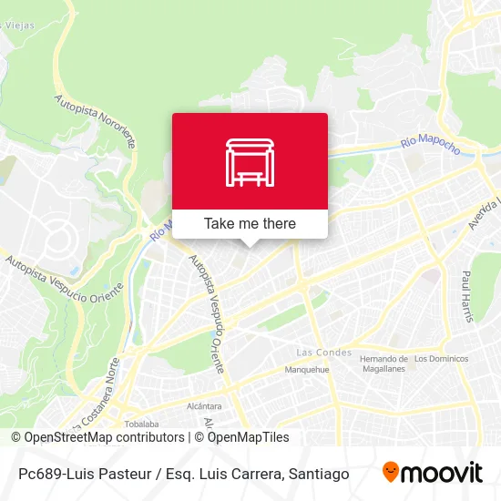 Pc689-Luis Pasteur / Esq. Luis Carrera map