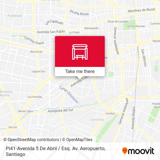 Mapa de Pi41-Avenida 5 De Abril / Esq. Av. Aeropuerto