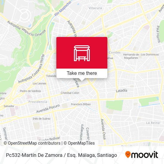 Pc532-Martín De Zamora / Esq. Málaga map