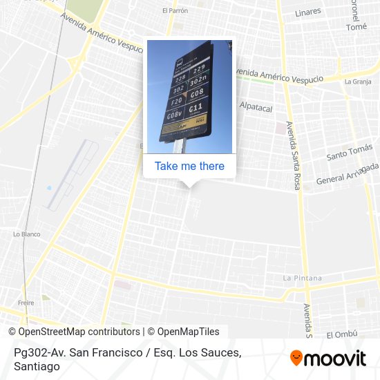 Pg302-Av. San Francisco / Esq. Los Sauces map