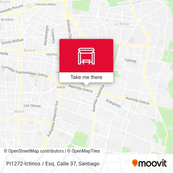 Pi1272-Ictinos / Esq. Calle 37 map